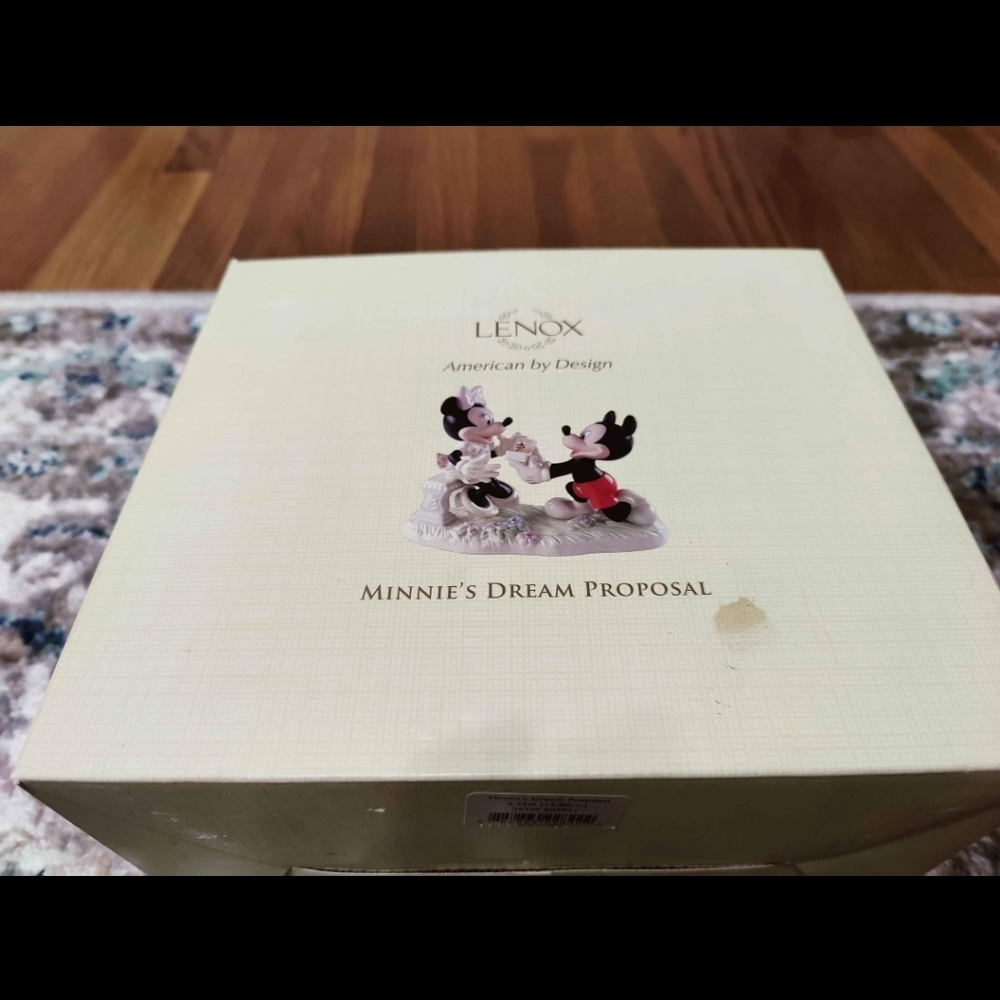 Lenox Minnie's Dream Proposal Figurine New In Box